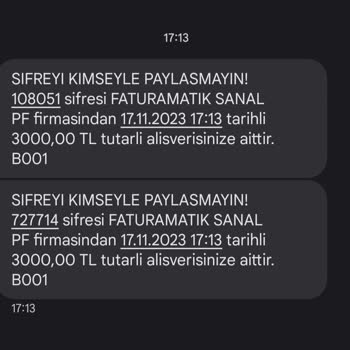 PttAVM Haksız Para Kesimi