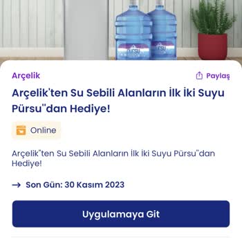 Arçelik Kampanya Sorunu Gelemeyen SMS