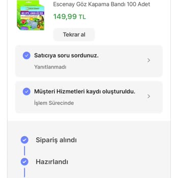 Hepsiburada Ürünlerin Teslim Edilmemesi