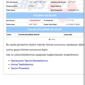Trendyol Kendi Yolladığı Ürünü İade Almıyor