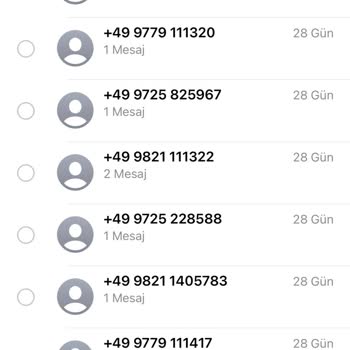 Vodafone +49 +44 Mesaj Sıkıntısı