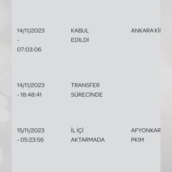 PTT Kargo Kargomu Dağıtıma Çıkarmıyor