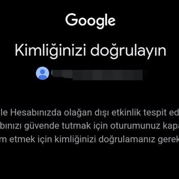 Google Hesabımı Google Kendi Kendine Kapatmış?