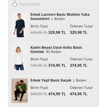 U.S. Polo Assn. İnternet Alışverişi Sonucunda İstek Dışı Ürün İptali