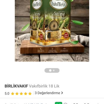 Trendyol Hızlı Market Aldığım Zeytinyağı Sahte Çıktı