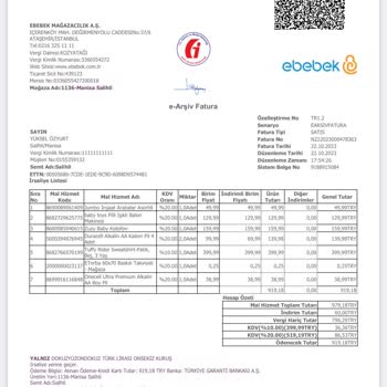 ebebek Ayıplı Mal, Arızalı Oyuncak