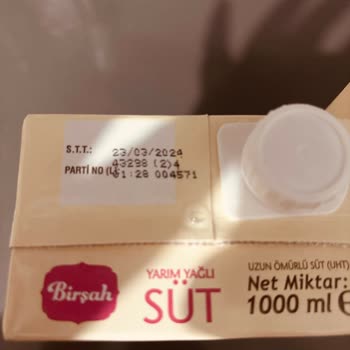 A101 Birşah Sütler Bozuk Çıktı