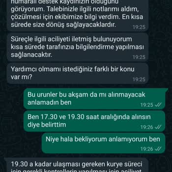 A101 Kapıda Yanlış Ürün Teslimatı Ve İade Almaması