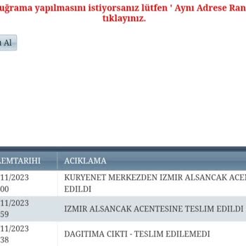 Kuryenet Yılların En Sorumsuz Firması