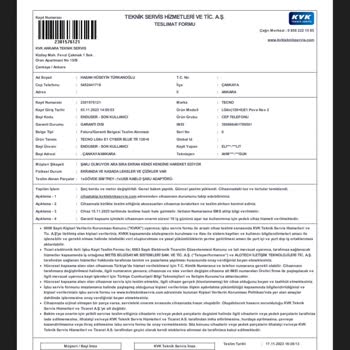 KVK Şarj Olma Sorununu Kaskoyu Suçladıkları Halde Kontrol Etmeden