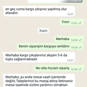 Arya Gross Online Mağazada Sipariş Gecikmesi Sorunu