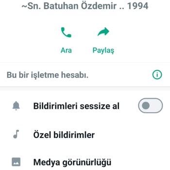 WhatsApp Başkasının Üzerine İşletme Hesabı Açılması
