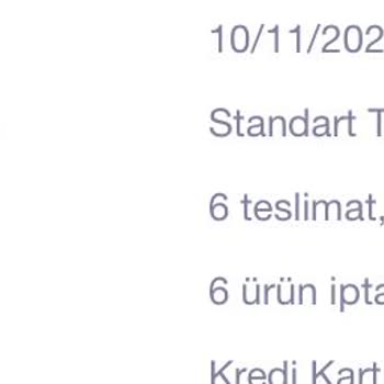 Penti Siparişlerim Hepsi İptal Oldu