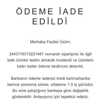 Madame Coco İndirimden Aldığım Ürün Şikayeti