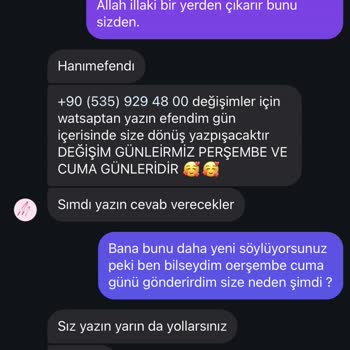 By Merve Kaya İade Alırız Denilip Alınmaması