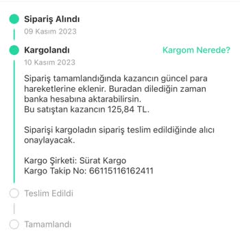 Sürat Kargo Dağıtıma Çıkmadan İade Girilmesi