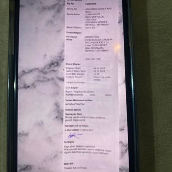 Bosch Üç Parça Kusurlu Olan Sıfır Ürün Değişimi Yapmadı Koca Şirket