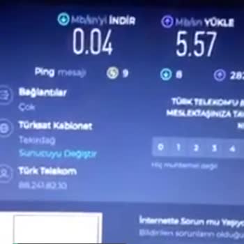 Türk Telekom İnternet Hızım Düzelmiyor!