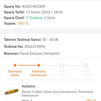 Trendyol GO Yemek Siparişi Skandalı