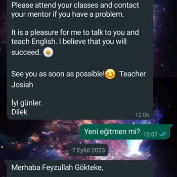 Konuşarak Öğren Eğitmenin Araması Ulaşmıyor, Eğitmen Değişiyor, Derse Katılamıyorum