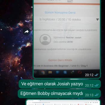 Konuşarak Öğren Eğitmenin Araması Ulaşmıyor, Eğitmen Değişiyor, Derse Katılamıyorum