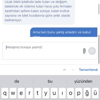 Obilet Şikayet Uçak Bileti