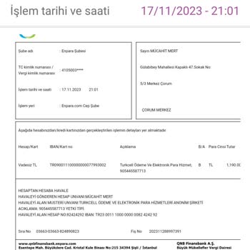 Paycell Hesabıma Para Geçmedi