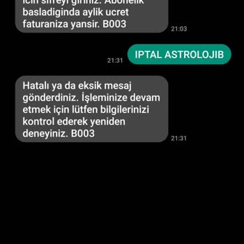 Playweez Haksız SMS İletisi