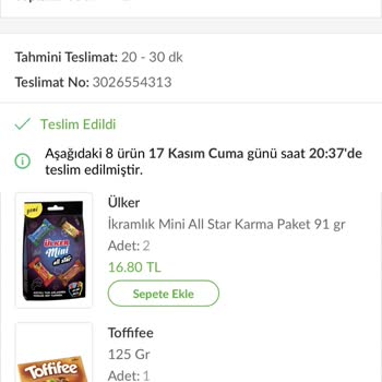 Trendyol Hızlı Market Migros Siparişi Teslim Etmedi. İadem Yapılmıyor!