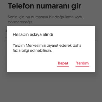 Letgo Hesabım Askıya Alınmış