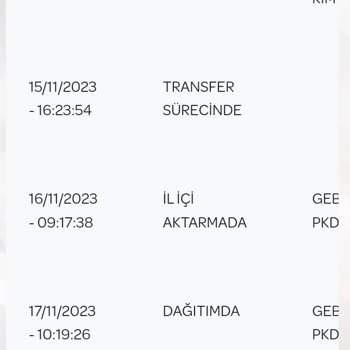 PTT Kargo Gelmeyen Kargo Teslim Edilemeyen