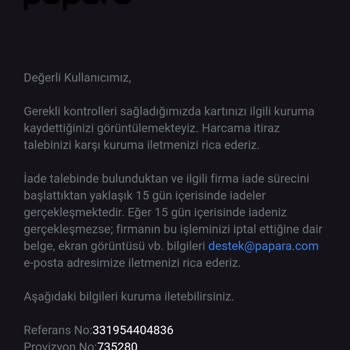 Papara Aboneliğim Kapalı Olmasına Rağmen Para Çekiyor