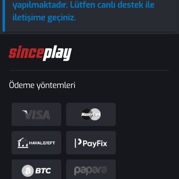 Mobile.sinceplay28 Kazandığım Paranın Verilmemesi...