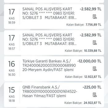Obilet Uçak Bileti Oluşturmadan 2 Kez Hesaptan Ücret Kesintisi Yaptı
