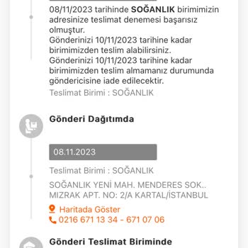MNG Kargo Kargo Teslim Edilmedi