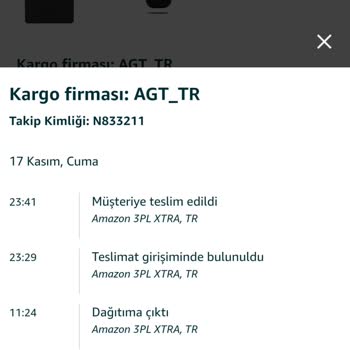 AGT Kargo Teslim Edilmediği Halde Teslim Edildi Denilen Kargo