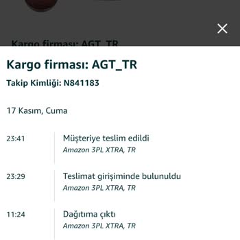 AGT Kargo Teslim Edilmediği Halde Teslim Edildi Denilen Kargo