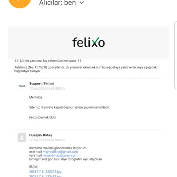 Felixo Koin Çekme Sorunu