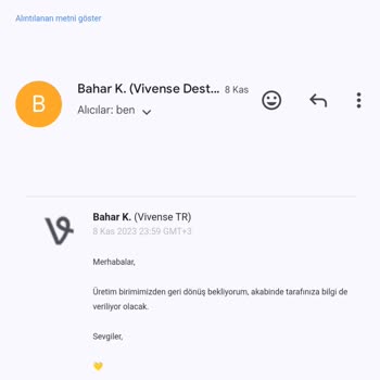 Vivense Ürün Sorunu Ve İlgisizlik