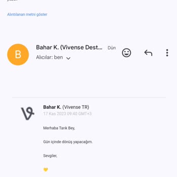 Vivense Ürün Sorunu Ve İlgisizlik