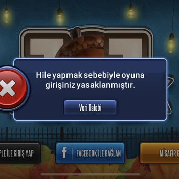 101 Okey Plus Oyun Engeli Yedim Ve Kalkmasını İstiyorum