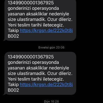 Kargom Sende Teslimat Ve İade