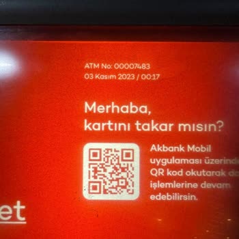 00007483 Numaralı Akbank ATM Paramı Koruma Altına Aldı