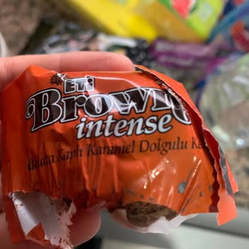 Eti Gıda Eti Browni İntense Karamel.