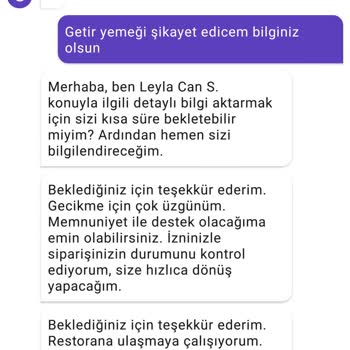 Getir Yemek Siparişi Ve Domino's