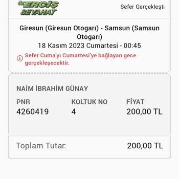 Öz Erciş Seyahat Otogara Girmediği Halde Girdim Deyip Gitmesi!