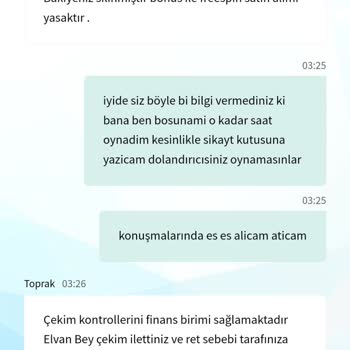 Takvimbet Paramı Alamadım Oynamayın