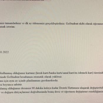 Gostudent Rıza Olmadan Yanlış Gerekçe İle Üyelik Dondurulması, Fiyat Artışı