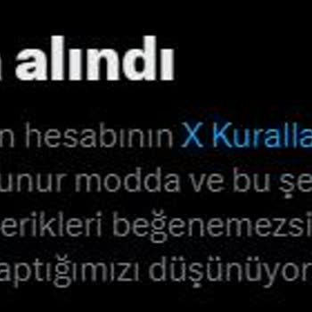 X (Twitter) Hesabım Askıya Alındı!