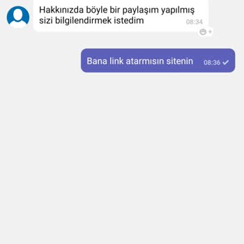 Connected2.me Hakkımda Olmayan Anlamsızca İftira Atılması